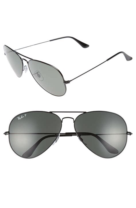 ray ban 62mm round sunglasses|ray ban aviator 62mm polarized.